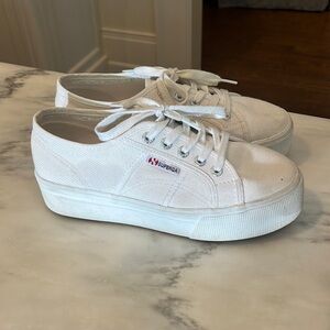 Superga platform sneakers size 38